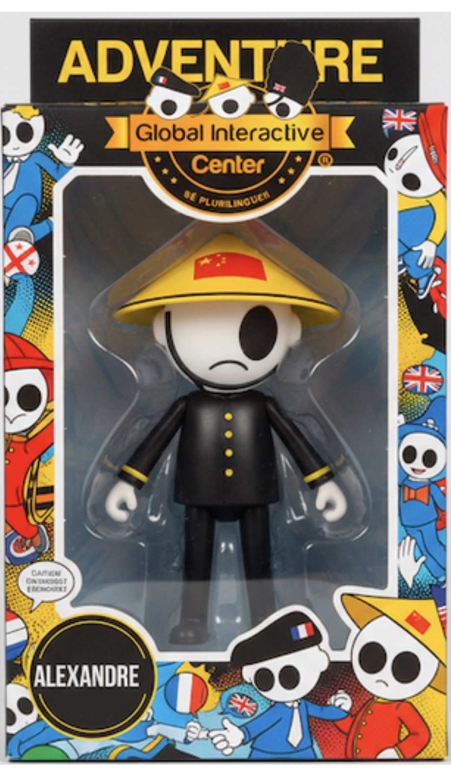 Opción B de franquicia: figura Alexandre de la colección Adventure de Global Interactive Center